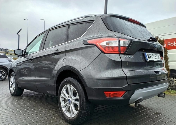 Ford Kuga cena 85900 przebieg: 40706, rok produkcji 2019 z Lidzbark Warmiński małe 211